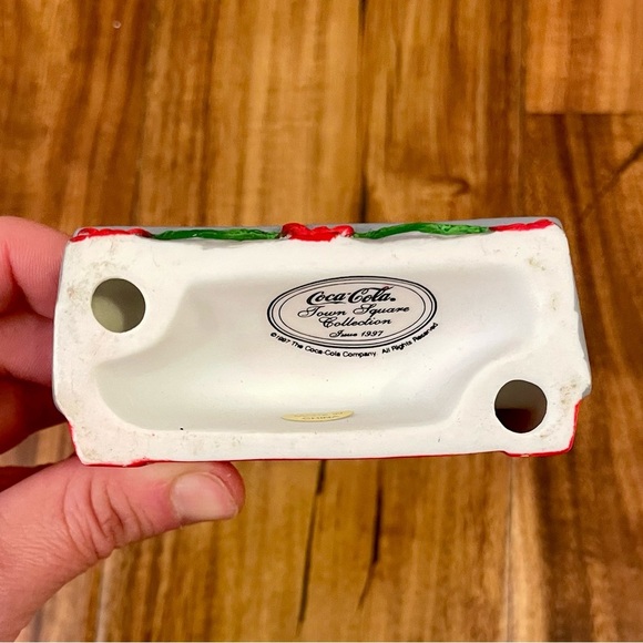 1997 Coca Cola Town Square Collection Central High Score Board Christmas Village - Picture 3 of 7